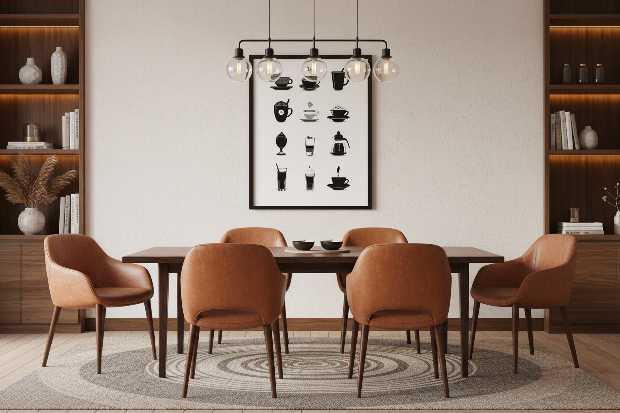 Kaffe Plakat 97 i spisestue