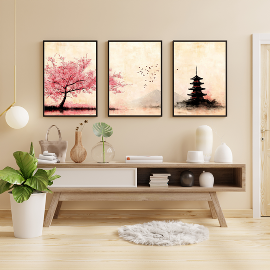 Sakura Serenity – Plakatsæt