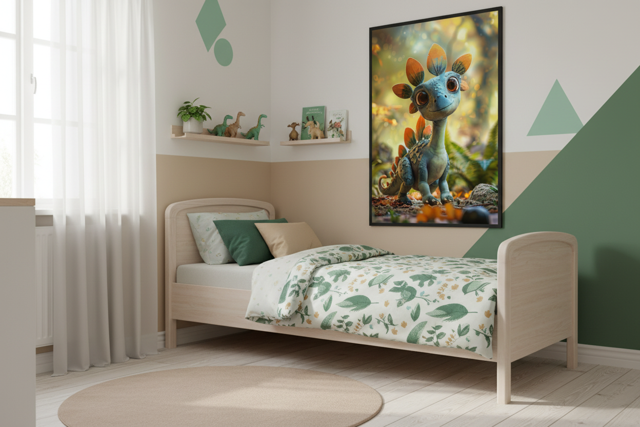 Stilfuldt drengeværelse