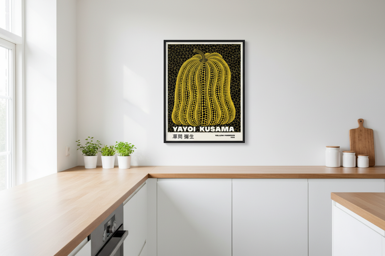 Yayoi Kusama Plakat 21 i nordisk køkken